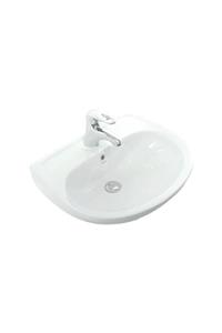 Creavit Oval Lavabo 40X50 Cm Beyaz Batarya Delikli Lavabo