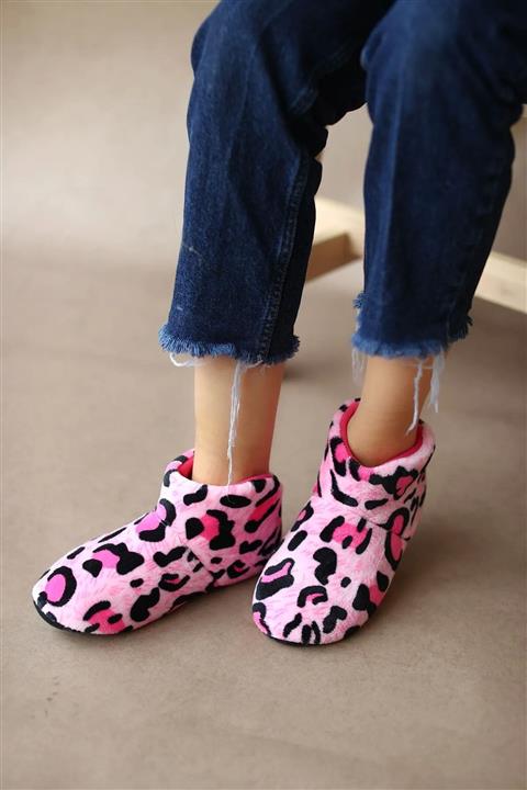 pabucmarketi Kadın Pandof Bot Fuşya