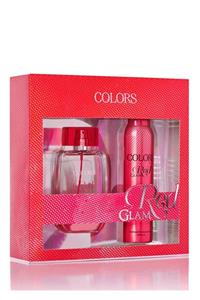 Rebul Colors Red Glam Edt 75 Ml + Deodorant Spray 150 Ml Kadın