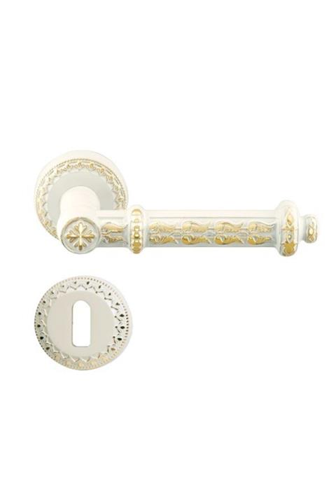 Hafele Ponte Oda Kapı Kolu Seti, Krem Altın Renk