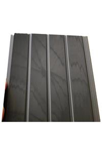 SerProfil Fugalı Antrasit Gri Pvc Duvar Tavan Lambiri / 20 Adet 20cm X 1 Metre - 4 Metrekare