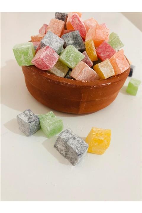 LOKUM KERVANI Karışık Meyveli Kuş Lokumu 1 Kg