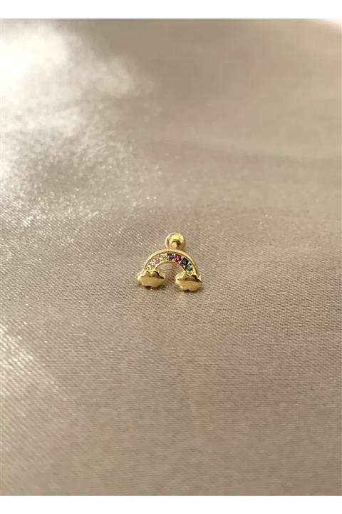 denizden silver Gökkuşağı Piercing