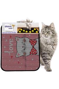 Gravel Kedi Kumu Paspası Yeni Sezon 45 X 60 cm Nrszn0162