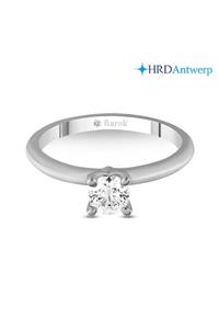 Barok Diamond Pırlanta Tektaş Yüzük 0.51 Ct. F Sı Hrd Sertifikalı