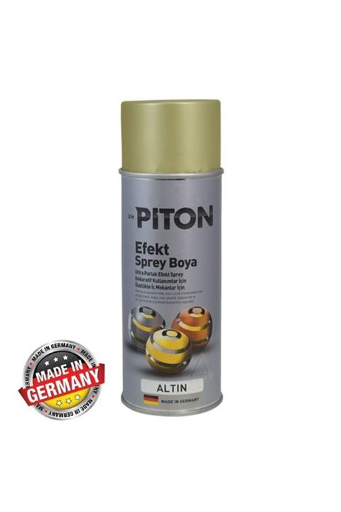 Piton Ultra Parlak Efekt Sprey Boya - Altın - 400 ml