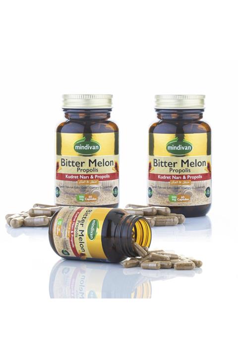 Mindivan Bitter Melon - Propolis - Kudret Narı Ve Propolis X3 Adet