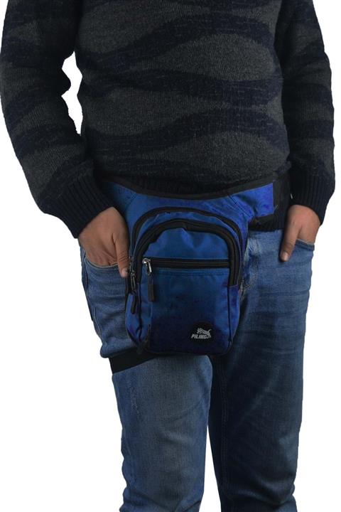 Bagorama Fonksiyonlu Motorsiklet Bacak Çantası - Lacivert