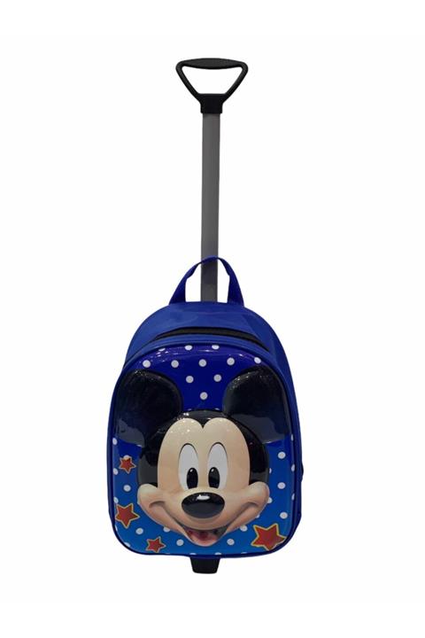 Gani Çanta Çekçekli Mickey Anaokul Kreş Erkek Çantası