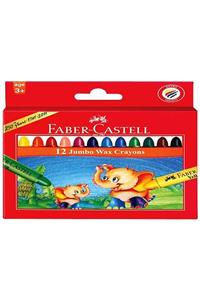 Faber Castell 12 Renk Süper Yıkanabilir Mum Boya