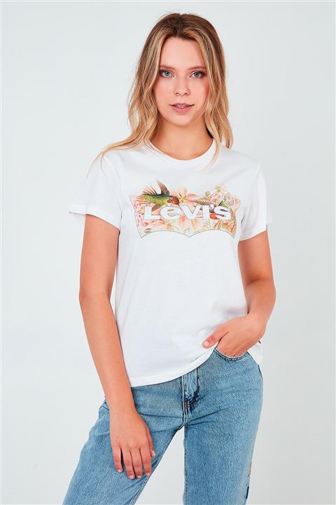 Levi's Kadın Beyaz T Shirt 17369