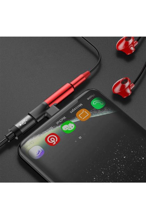 Baseus L41 Usb Type C 3.5mm Kulaklık Ve Şarj Dönüştürücü Başlık
