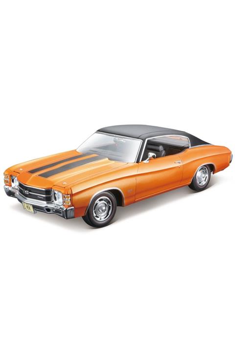 Maisto 1/18 1971 Chevrolet Chevelle Ss 454 Sport Model Araba Turu