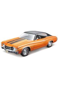 Maisto 1/18 1971 Chevrolet Chevelle Ss 454 Sport Model Araba Turu