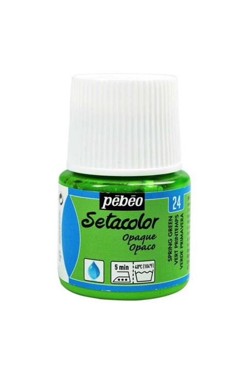 Pebeo Setacolor Kumaş Boya Opak 45ml Şişe Spring Green