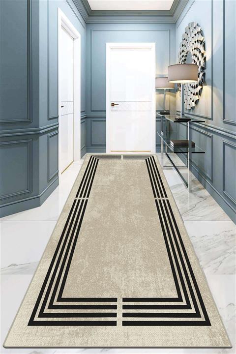 Chilai Home Past Yıkanabilir Kaymaz Tabanlı Kesme Rulo Halı Yolluk