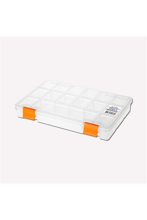 EVGARAJ Kapaklı Vida Organizer Hırdavat Kutusu Organizer 9 Inç