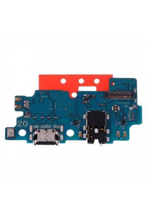 KDR Samsung Galaxy A20 A205 Uyumlu Şarj Kulaklık Soketi Mikrofon Bordu