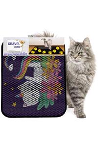 Gravel Kedi Kumu Paspası Yeni Sezon 45 X 60 cm Nrszn0052