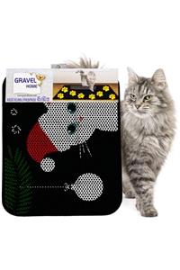 Gravel Kedi Kumu Paspası Yeni Sezon 45 X 60 cm Nrszn0184