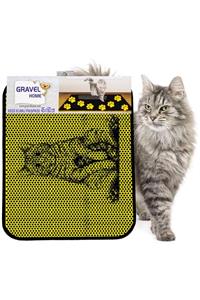 Gravel Kedi Kumu Paspası Yeni Sezon 45 X 60 Cm Nrszn0024