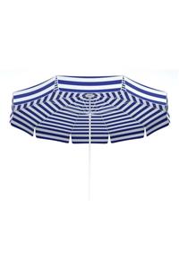 Tevalli Parasols 180ø Polyester Plaj Şemsiye - Mavi Beyaz