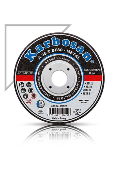 KARBOSAN Metal Kesici Taş 300 Nk - 300x3x30