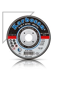 KARBOSAN Metal Kesici Taş 300 Nk - 300x3x30