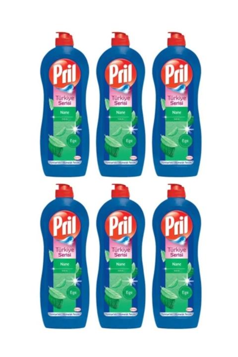 Pril Ege Nane Kokulu Bulaşık Deterjanı 653 Ml 6 Adet