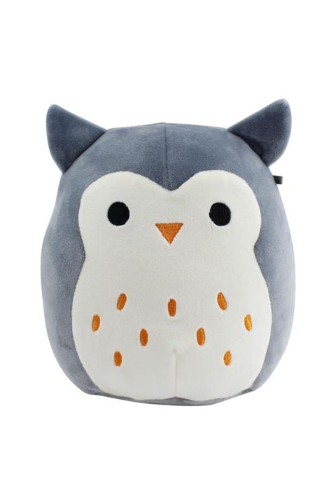Burnis Toy Trend Gri Baykuş Squishmallows 20 Cm Peluş Oyuncak Seri 1 Fırsat
