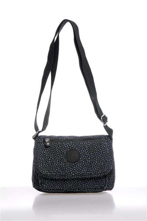 SMART BAGS Smbky1148-0091 Puanlı Siyah Kadın Çapraz Çanta