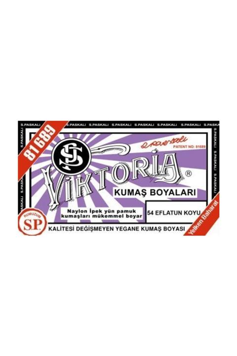 Viktoria Kumaş Boyası Eflatun Koyu