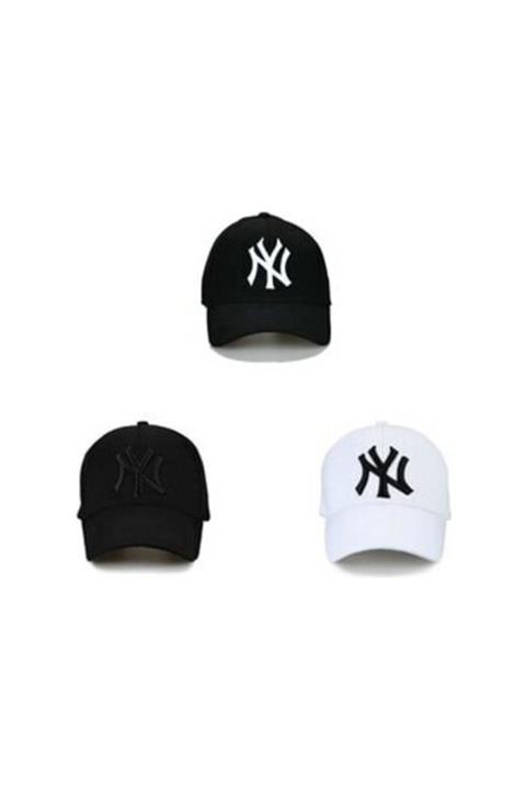 Trend Dünyası 3'lü Ny Newyork Şapka Seti