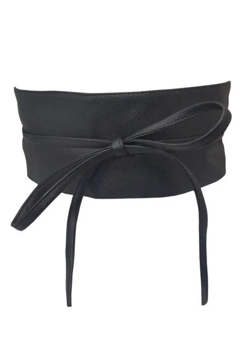 Başkent Çanta Galerisi Kadın Geniş Bağcıklı Kemer