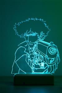 Modiwa Design Cowboy Bebop 16 Renkli Anime Gece Lambası