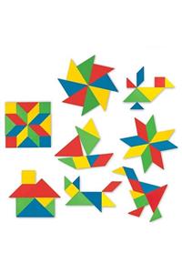 Burnis Toy Toys Kutulu Tangram 28 Parça Fırsat