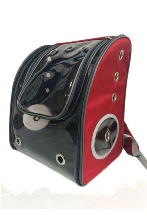 Pet Pretty Kedi Köpek Sırt Çantası Kırmızı