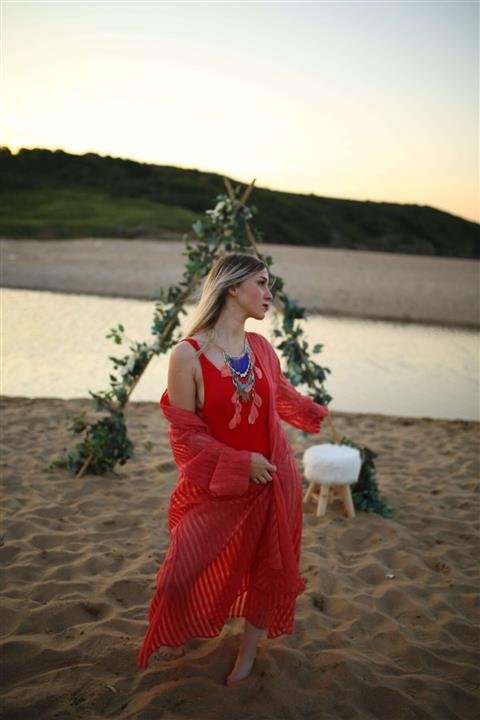 LAJOLIN Çizgili Pareo