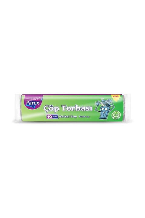 Parex Dayanıklı Çöp Torbası Jumbo Boy 10 lu