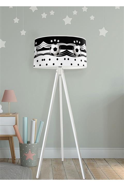 Bebişim Halı Siyah Beyaz Bi185 Çocuk Odası Lambader