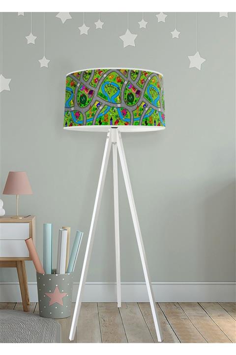 Bebişim Halı Bi161 Eğitici Çocuk Odası Lambader