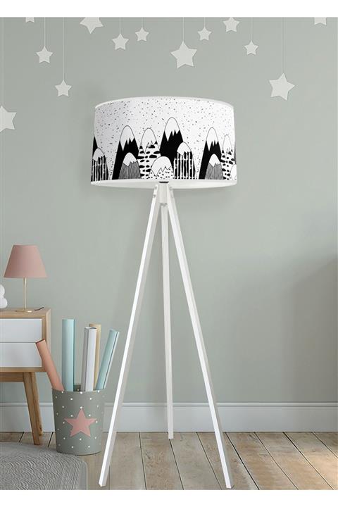 Bebişim Halı Bi125 Dağ Çocuk Odası Lambader