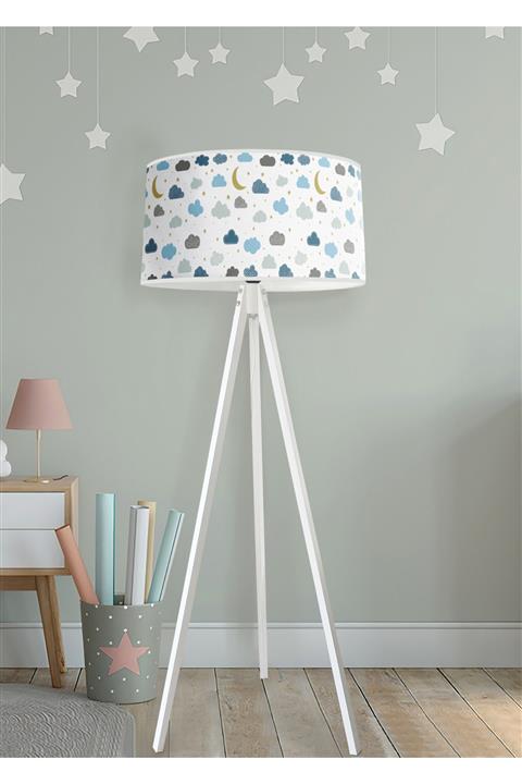 Bebişim Halı Bebişim Bi138 Puantiyeli Çocuk Odası Lambader