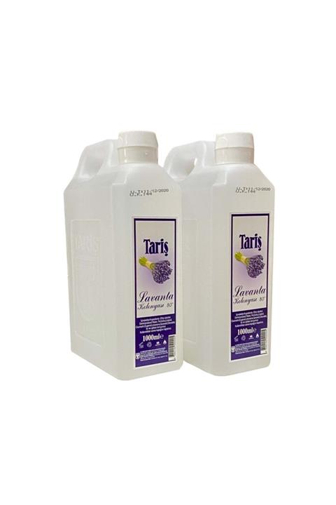 Tariş Lavanta Kolonyası 80 Derece 1 Litre 2 Adet
