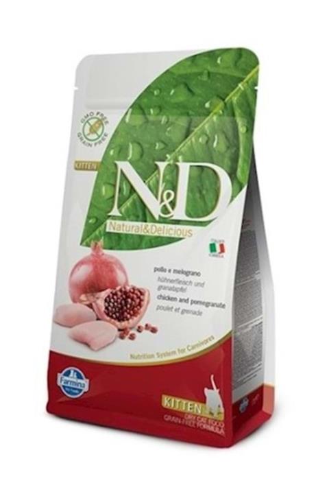 N&D Tahılsız Kitten Tavuk Nar Yavru Kedi Maması 1,5 kg