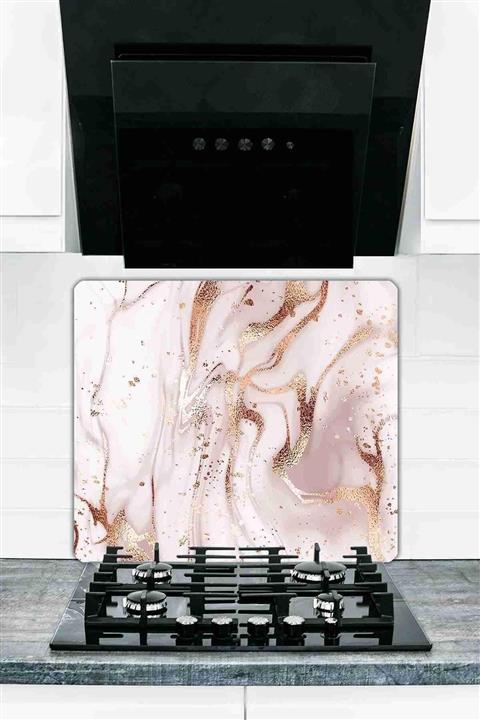 Saban Model 17 Cam Ocak Koruyucu ve Cam Kesme Tahtası 50 cm X 56 cm Tek Parça