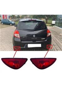 otobalcı Renault Clio 3 Arka Sis Lambası Farı Sağ+sol Takım 2008-2011 Duysuz