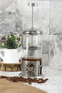 Miningaa Cam Üzeri Çelik Kaplama 350 Ml French Press