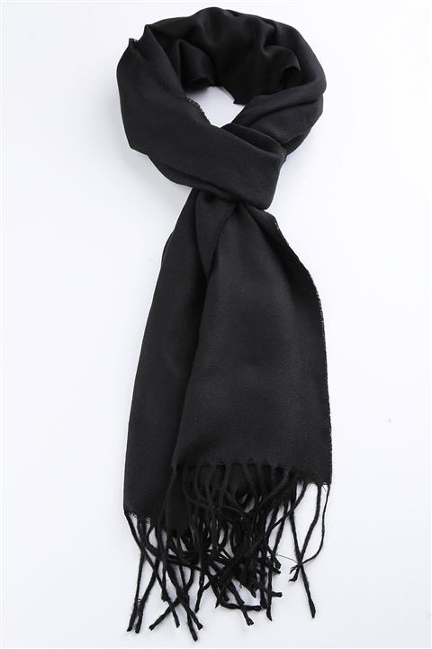 Kravatkolik Erkek Siyah Atkı