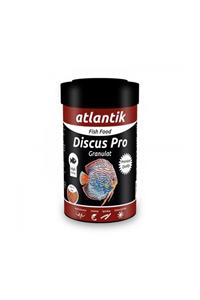 ATLANTİK Discus Pro Granulat Yüksek Proteinli Balık Yemi 250 ml